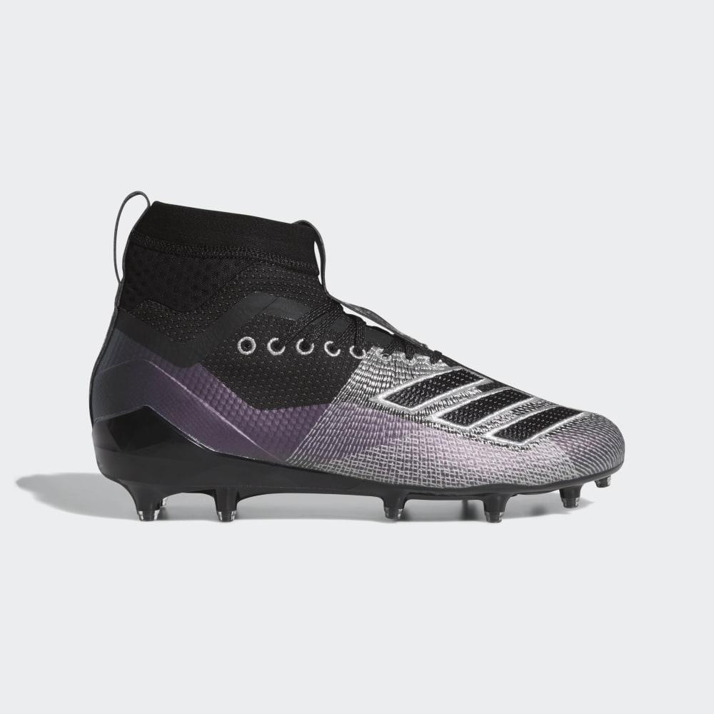 Ghete Fotbal Adidas Adizero 8.0 SK Barbati Romania - Negrii/Metal/Gri D97030